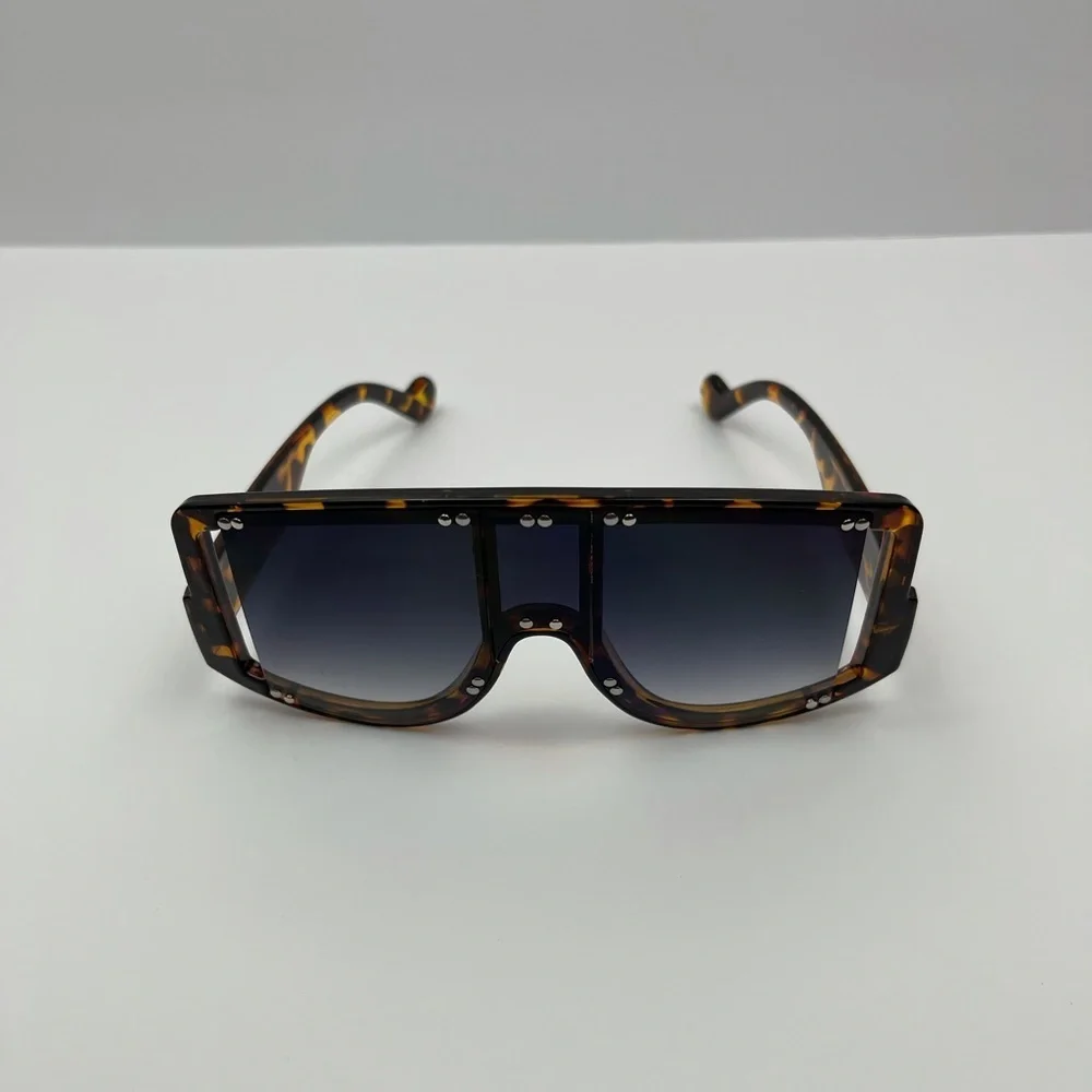Oversized Flat Top Sunglasses